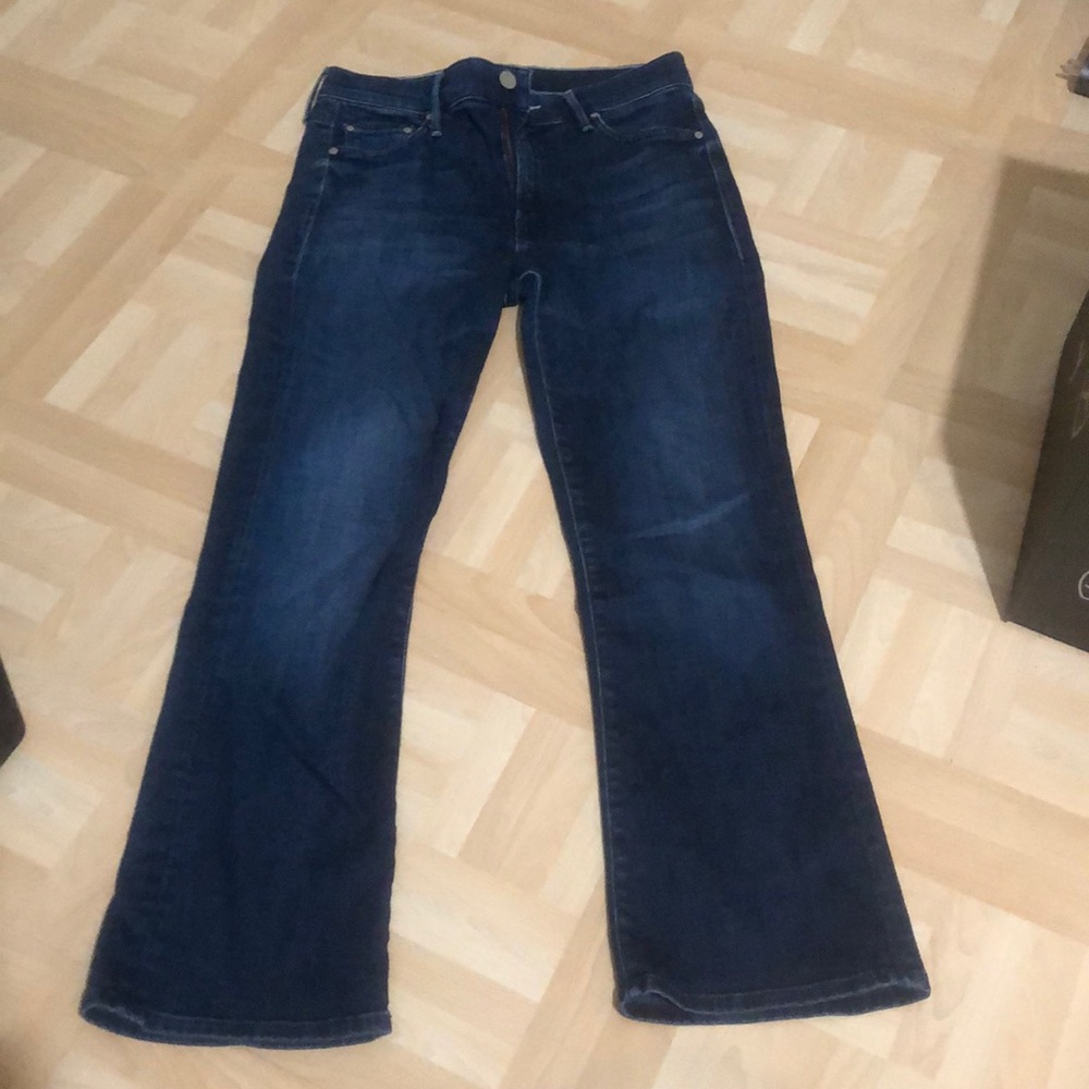 MOTHER jeans the outsider crop